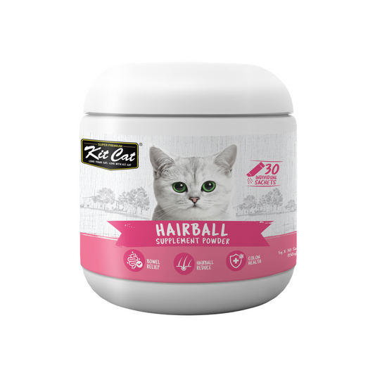 KIT CAT HAIRBALL supplement powder – 150g