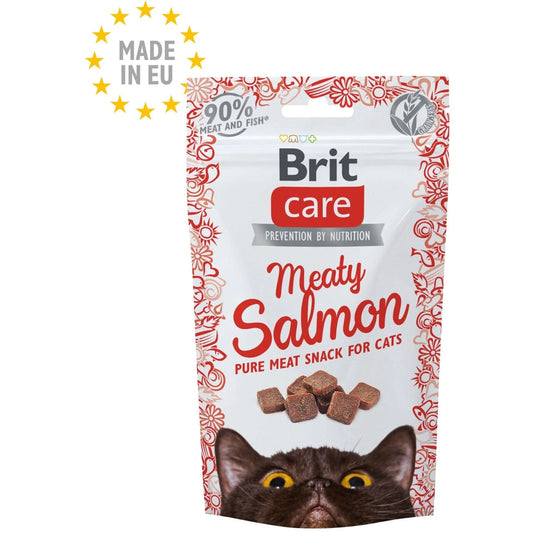 Brit Care Cat Snack Meaty Salmon 50 g