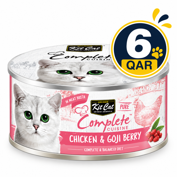 Kit Cat Complete Cuisine-Chicken & Goji Berry 70g  Can
