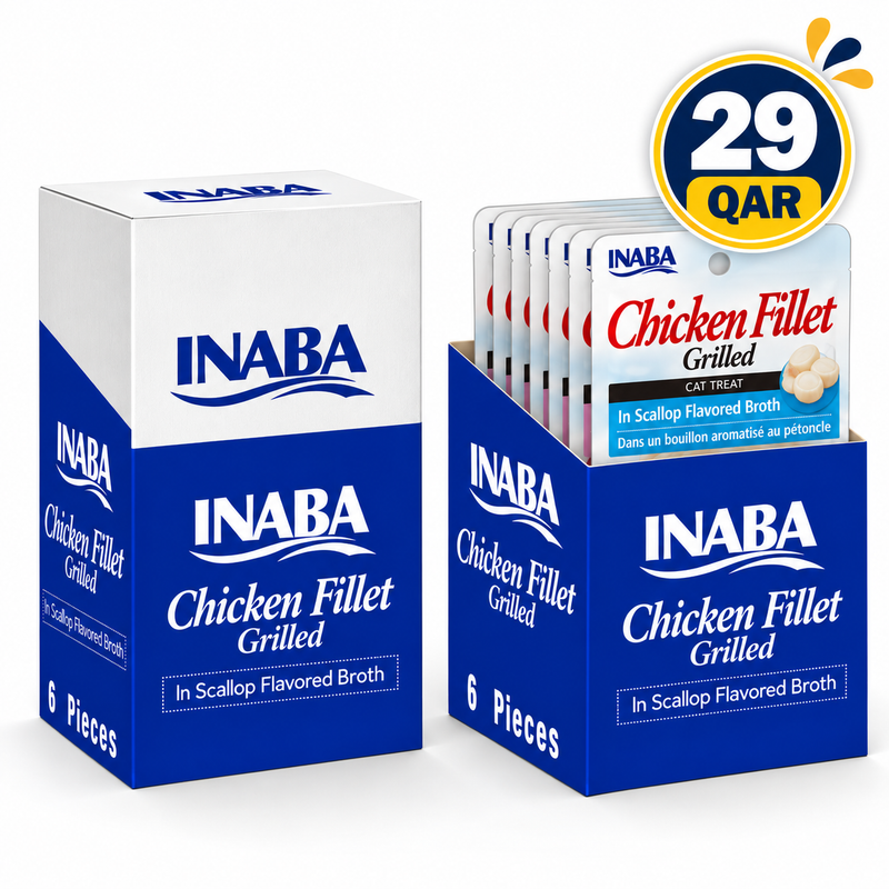 Scallop Flavored Broth (INABA Grilled Chicken Fillet)15gx6 pcs