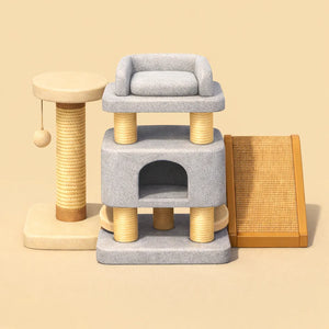 Cat Tree Condos and Scratchers