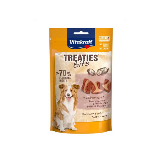 Vitakraft Dog Treaties Bits Liver Sausage 120g