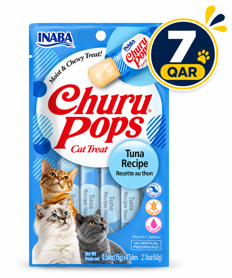 Churu Pops Tuna Recipe 15 g. x 4 pouches in 1 pack