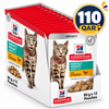 Hills Science Plan Perfect Weight Adult Feline Food with Chicken 85gx12
