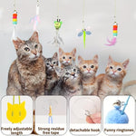 Random Hanging Cat Teaser Cat Toy – 1 Piece