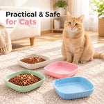 2pcs Cat & Dog Feeding Bowls, Bowls & Feeders