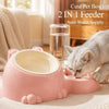 Automatic Feeder Cat Bowl with Water Dispenser, Feeding Dispenser, Drinking Feeder