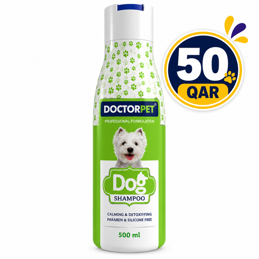 Doctor Pet Dog shampoo Fluffy Touch Peony Petals + Pink Clay  500ml