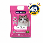 Doctor Pet Cat Litter Strong Clumping MICRO Bentonite Baby Powder 10L