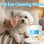 BLOIY AR Eye Cleanse Wipes for Dogs & Cats – 65 Wipes