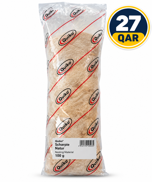 Quiko  Bird Nistmaterial Scharpie, nature 100 g