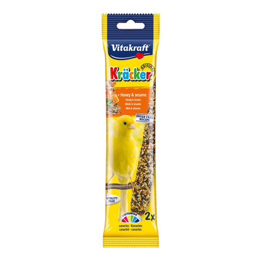 Vitakraft Canary Cracker Multi-Vitamin Bird Treat – 2 Sticks, 60 g