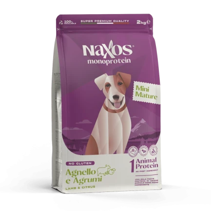 Naxos MATURE MINI Lamb and citrus 2kg (EX)