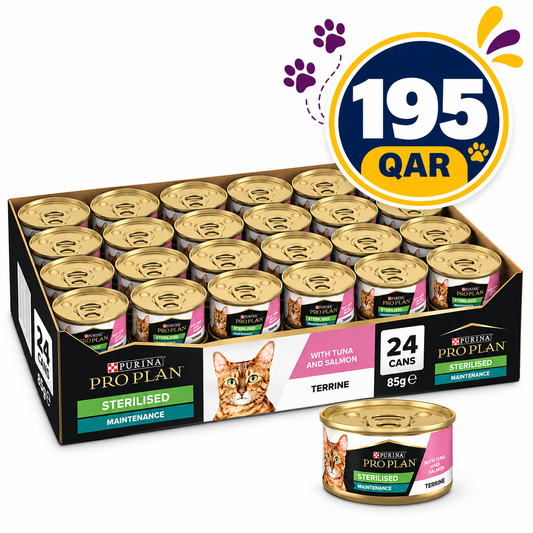 Purina Pro Plan Sterilized Maintenance Adult Wet Cat Food, Salmon & Tuna 24x85g