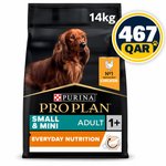 Pro Plan Everyday Nutrition Small and Mini Adult, Dry Dog food with Chicken, 14 kg