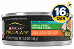 Purina Pro Plan Puppy Small Breed Chicken and Brown Rice Entree Wet Dog Food 156g Cans