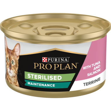 Purina Pro Plan Sterilized Maintenance Adult Wet Cat Food, Salmon & Turkey 85g
