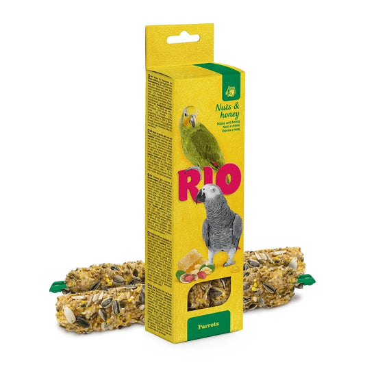 Rio Sticks For Parrots With Honey And Nuts, 2X90 G