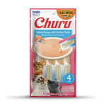 Churu Salmon Recipe with Scallop Flavors 14 g x 4 tubes x6 packs