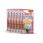 Churu Salmon with Tuna Recipe 14 g x 4 tubes x 6 packs