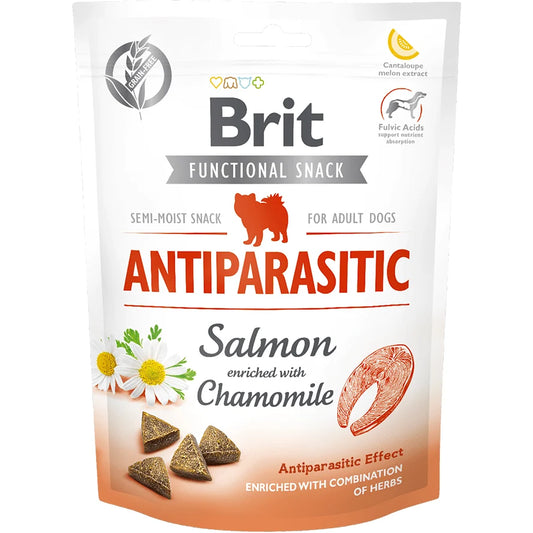 Brit Care Dog Functional Snack Antiparasitic Salmon 150 g