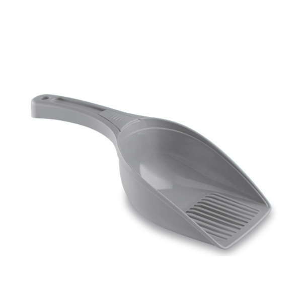 universal single shovel gray